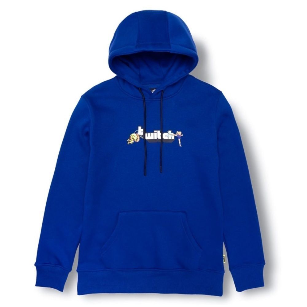 Twitch X Street Fighter Hoodie In Blue